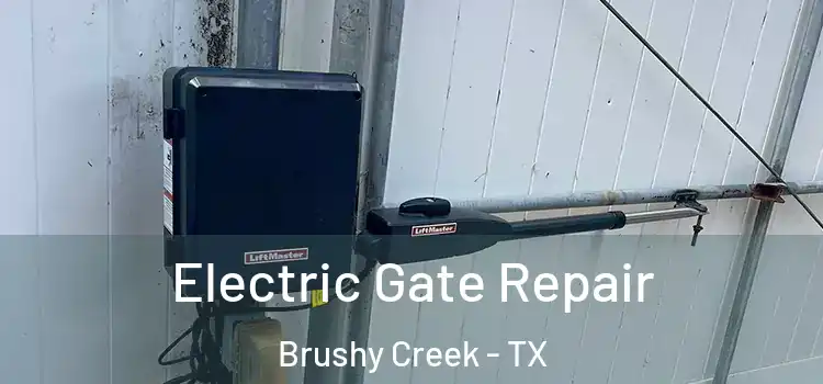  Electric Gate Repair Brushy Creek - TX
