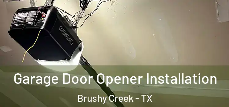  Garage Door Opener Installation Brushy Creek - TX