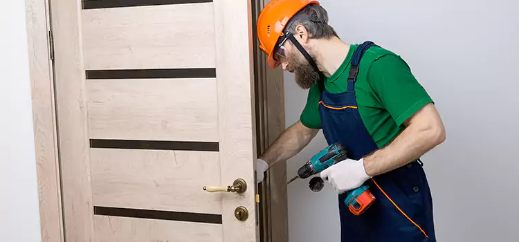 Replace Internal Door Handle with Lock Brushy Creek